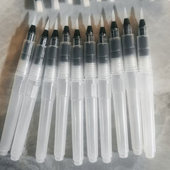 20 Pack Nylon Brushes with Water Storage Pen Set for Acrylic Watercolor Painting