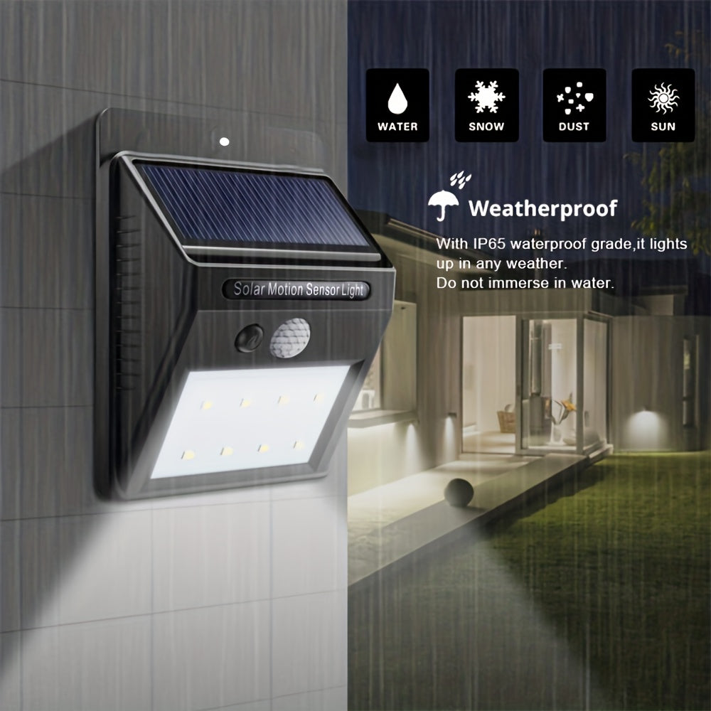 Waterproof Solar Sensor Lights with Remote Control for Outdoor Garden Decor