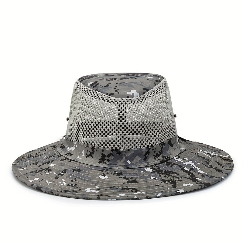 Summer Casual Camouflage Sun Hat for Men
