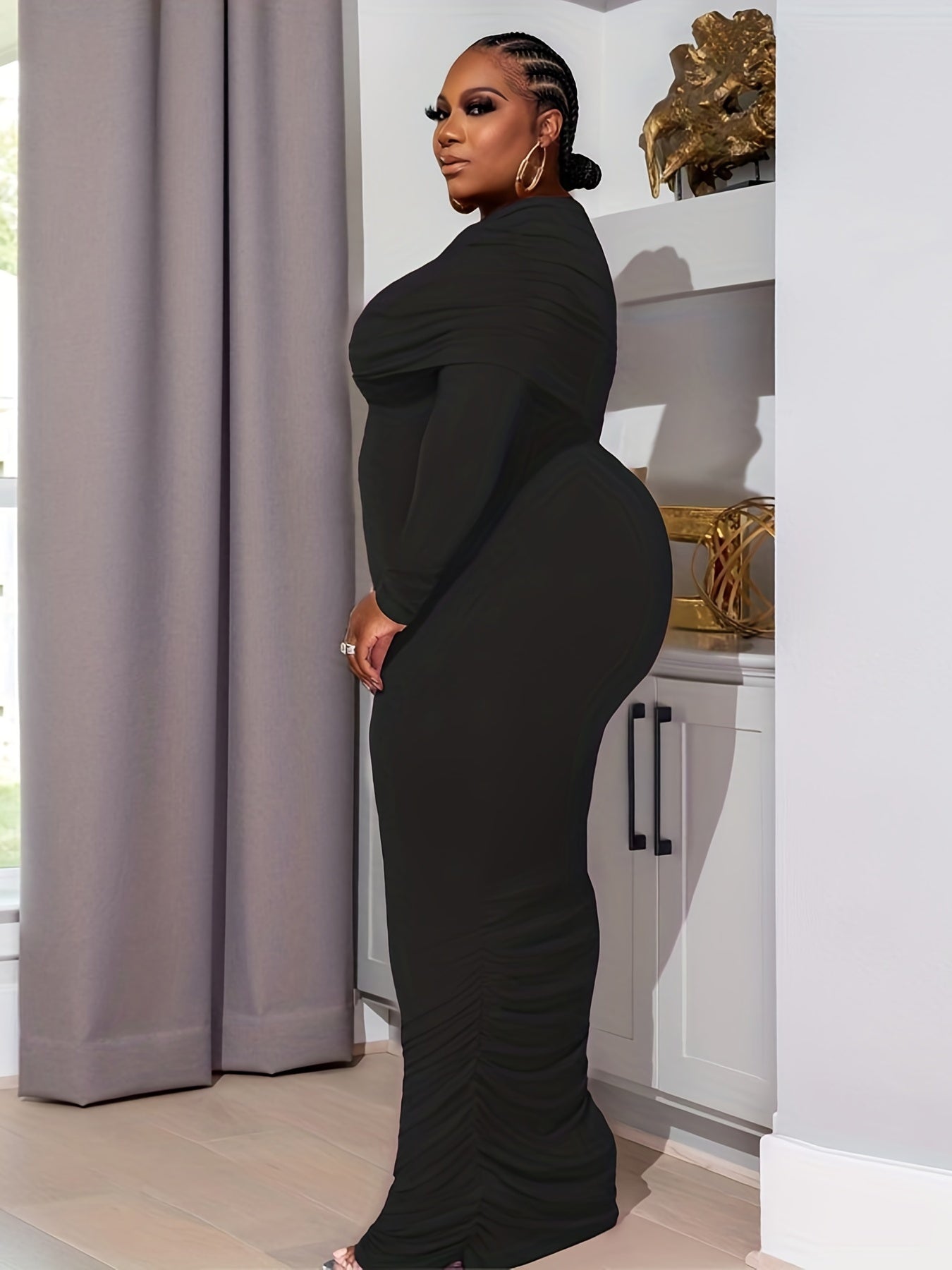  Sexy Off Shoulder Maxi Dress