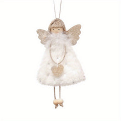 Christmas Doll Pendant Angel Girl for Tree Decoration
