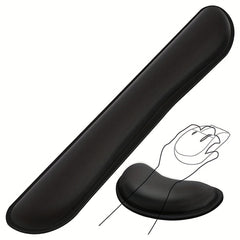 Memory Foam Keyboard & Mouse Wrist Rest Support Pad