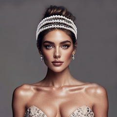 One and Versatile Hairband Headband for Bridal and Daily Accessories