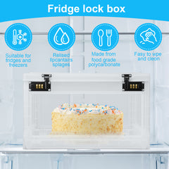 Lockable Box for Food and Medicines Storage