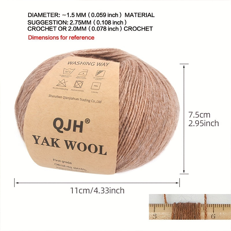 6pcs Mongolian Yarn for Knitting Crochet Soft Thread Sweater Scarf Woman