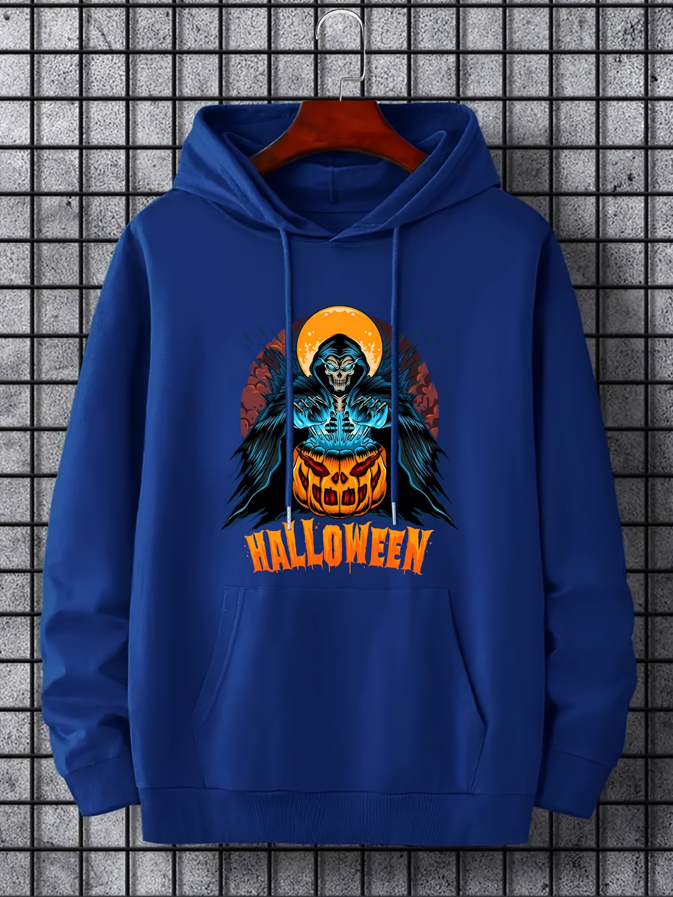 Men's Skeleton Graphic Hoodie Sweatshirt for Halloween
