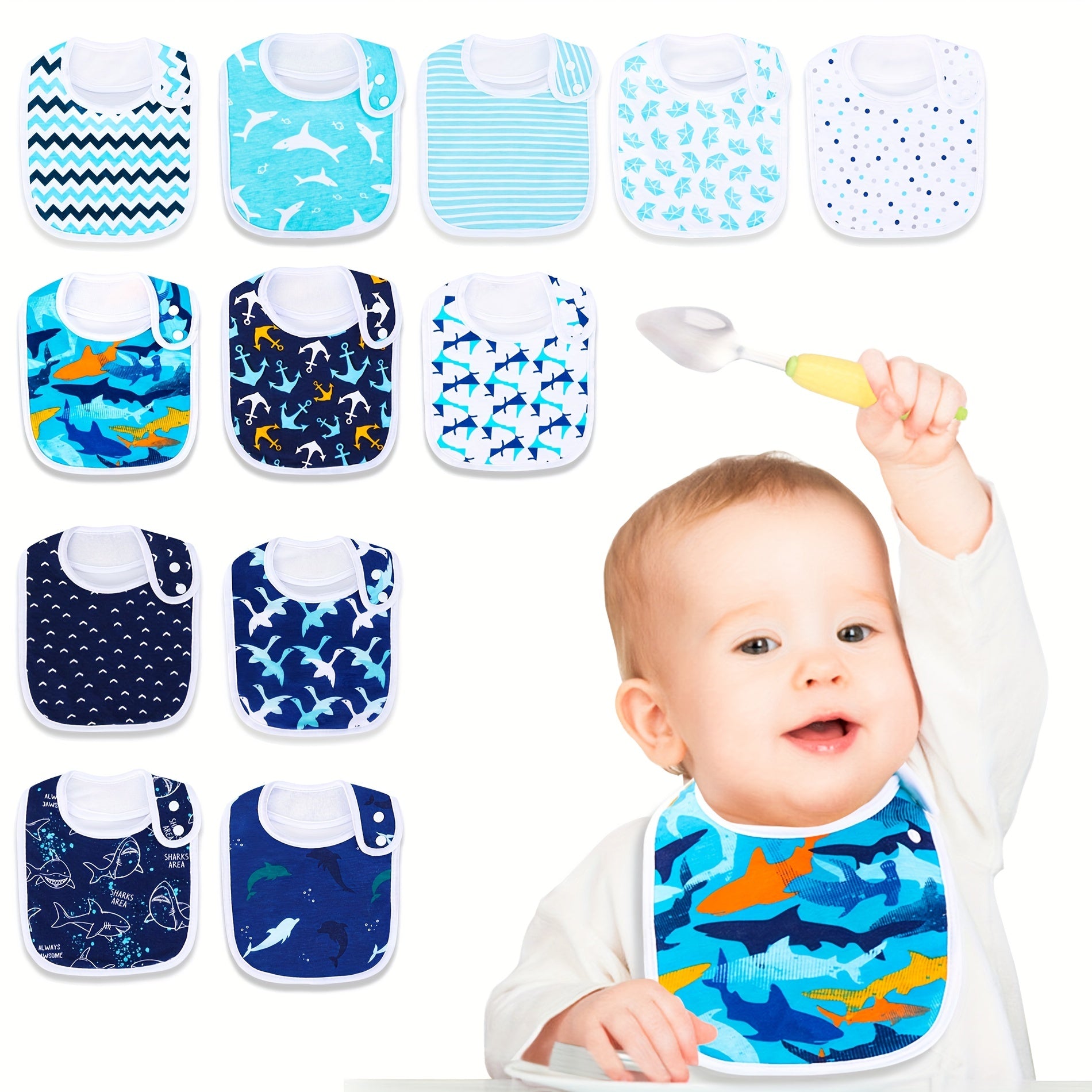 4 Pcs Baby Bibs 100 Organic Cotton Bandana Drool Bibs Set Girls 3 36 Months