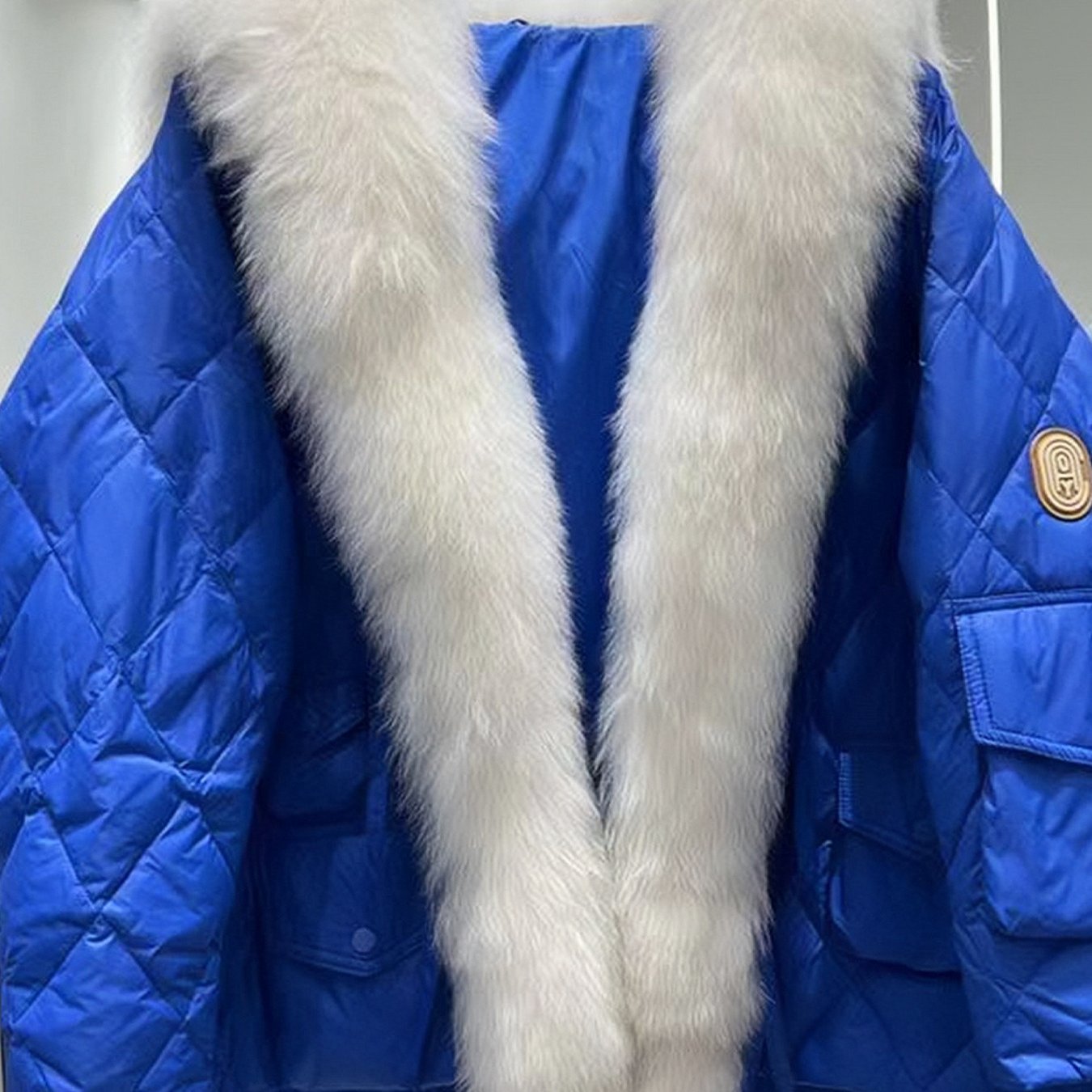 Women's Fuzzy Puffer Jacket Loose Warm Winter Coat