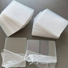 10pcs Double-sided Card Holder Hard Car