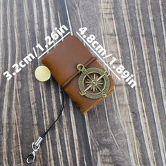 Cowhide Travel Sketchbook with Clasp Loop - Artwork Essentials