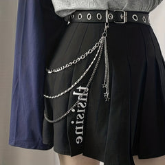 Star Pendant Chain For Pant Metal Trousers Jeans Key Chain