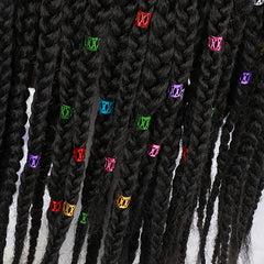 10pcs Dreadlock Beads Hair Rings Hair Decoration Clips Hair Jewelry