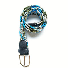 Casual Elastic Braided Belt No Punching Braided Belt