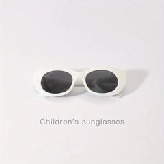 Kids Retro Oval Sunglasses UV Protection