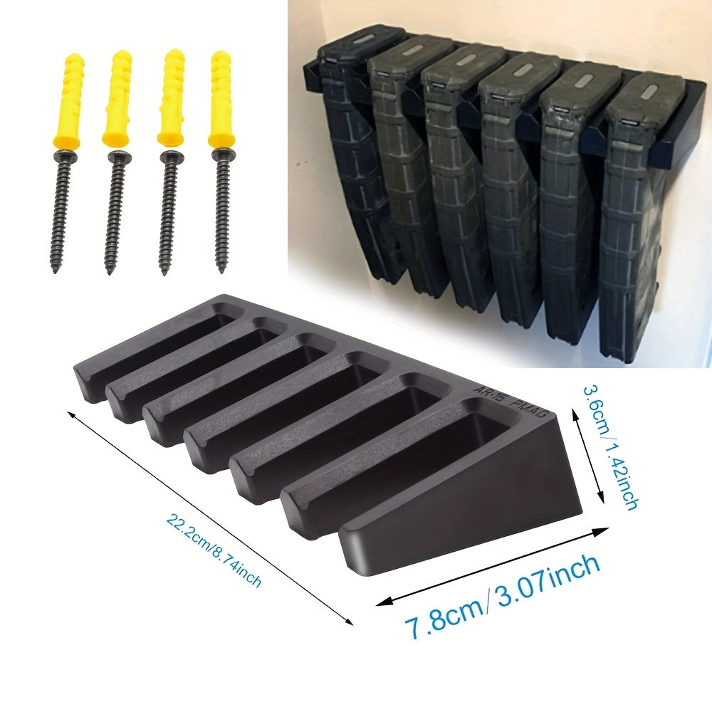 6X Standard PMAG Wall Mount Magazine Rack Organizer
