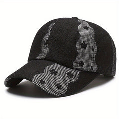Lace Embroidery Baseball Cap Lightweight Block Dad Hats for Women