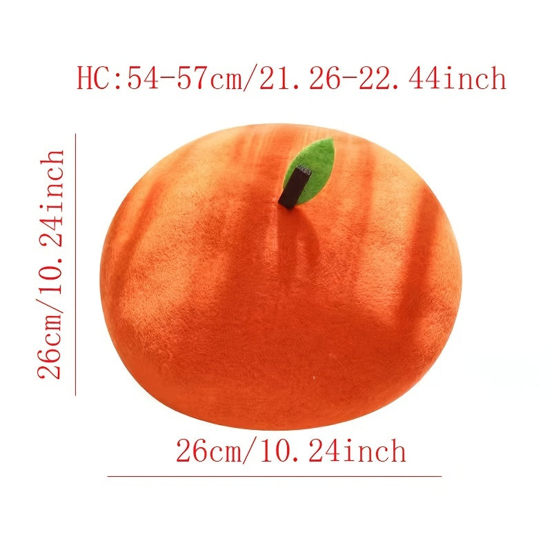 Vintage Orange Fruit Beret Candy Lightweight Painter Hats For Women