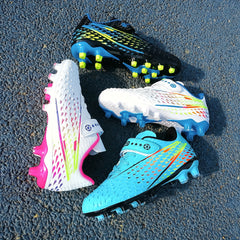 Boys' Spiked Non Slip Soccer Cleats - Professional Outdoor Football Shoes