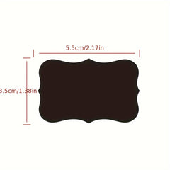120pcs Roll Removable Blackboard Sticker Self-adhesive Label Water-resistant
