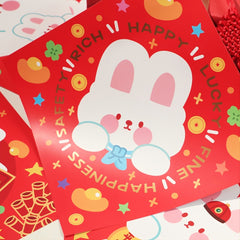 Chinese Year 6pcs Sets 9 8 9 8inch Baby Door Wall Paste Decoration