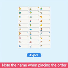 Custom Waterproof Name Sticky Lable School Office Name Stickers