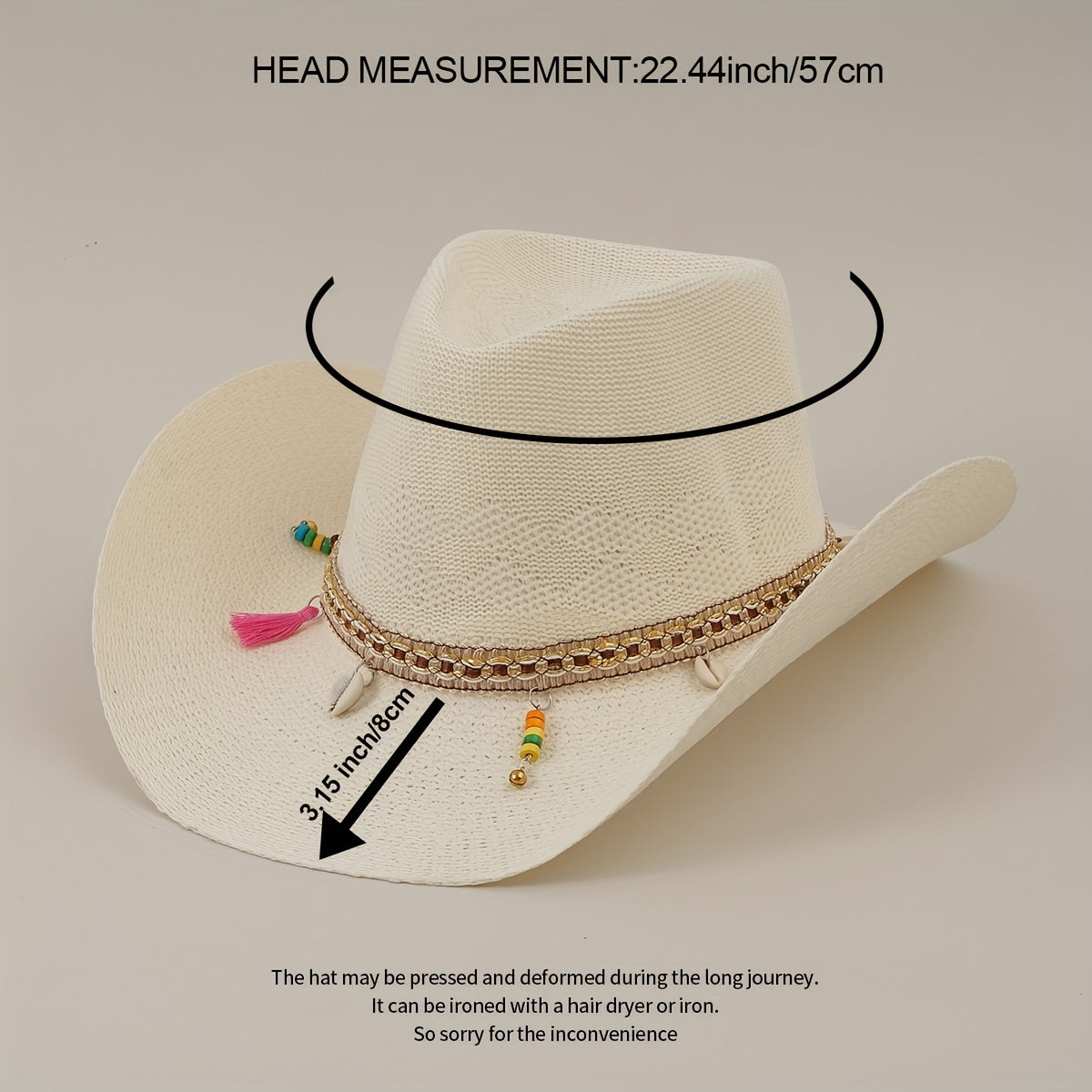 Outdoor Sun Protection Cowboy Hat Men Women