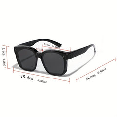 Over Sunglasses Anti Glare UV400 Sun Shades for Driving Fishing