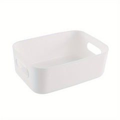 Plastic Storage Basket Minimalist Home Desktop Bathroom Supplies Box