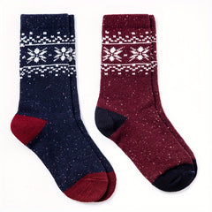Geometric Pattern Mid Tube Socks Women's Stockings