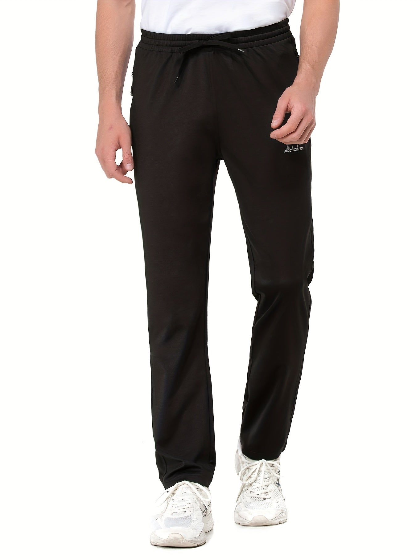 Men's Lightweight Outdoor Pants Quick Dry Elastic Waist & Pockets