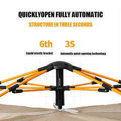 Portable Waterproof Sunscreen Camping Tent