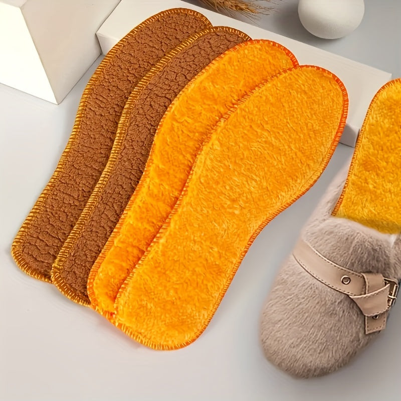 Thermal Wool Insoles Warm Soft Breathable Feet Care Winter