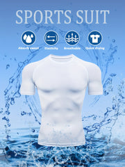 Men's Quick Drying Sports Compression T-Shirt