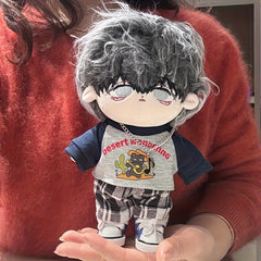 Plush Doll T-shirt & Pants Suit 3 Colors