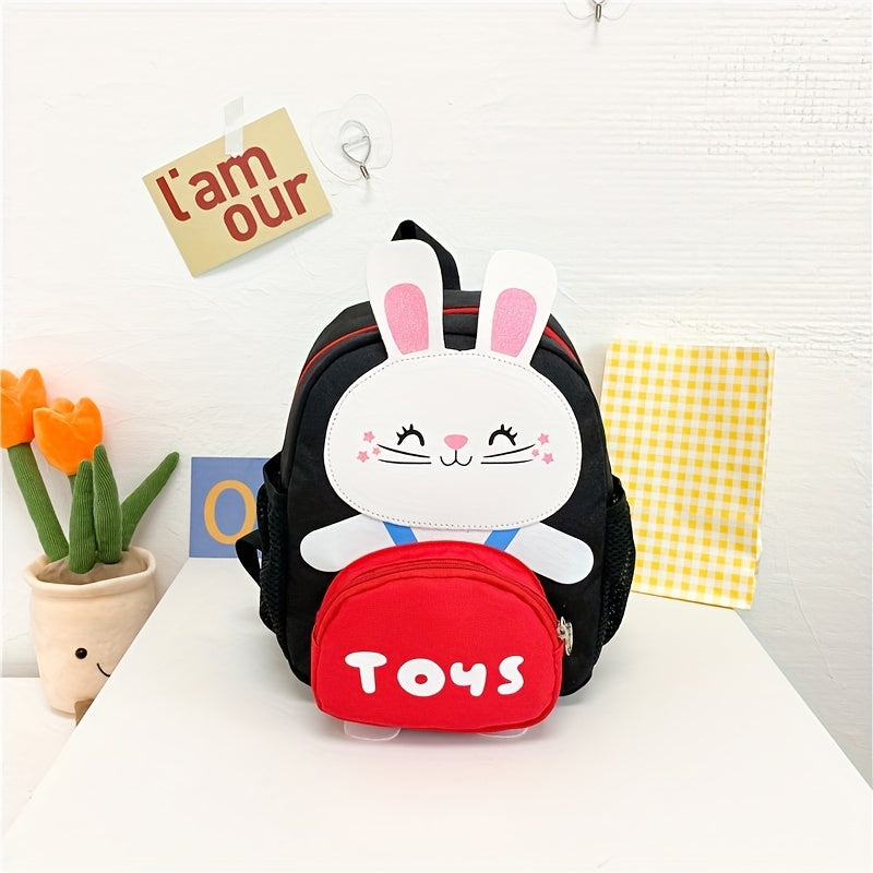 Kids Little Rabbit Backpack Large Capacity Kindergarten Schoolbag Waterproof