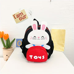 Kids Little Rabbit Backpack Large Capacity Kindergarten Schoolbag Waterproof