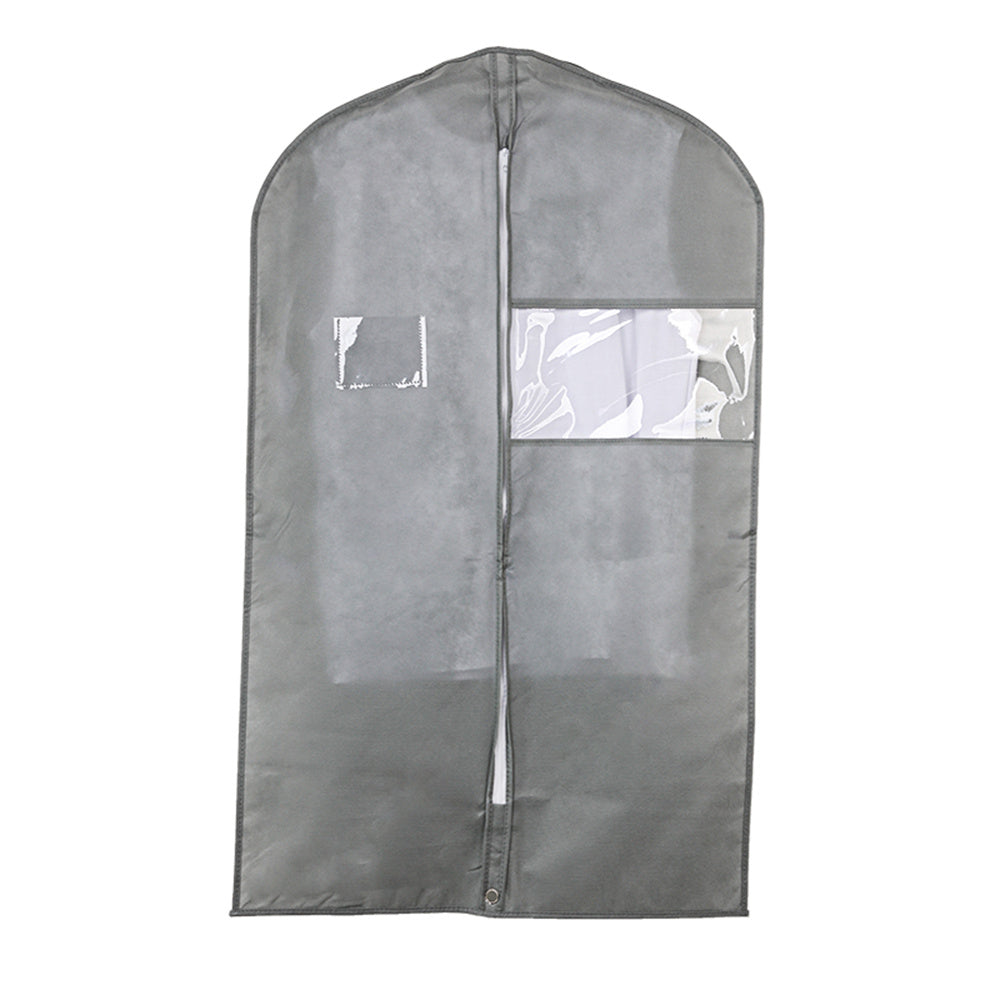 1 Pc Suit Dustproof Cover Dress Coat Storage Bag Household Zipper Hanging Bag
