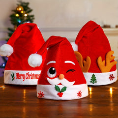 Creative Christmas Hat Cartoon Antlers Christmas Gift Daily Party Supplies