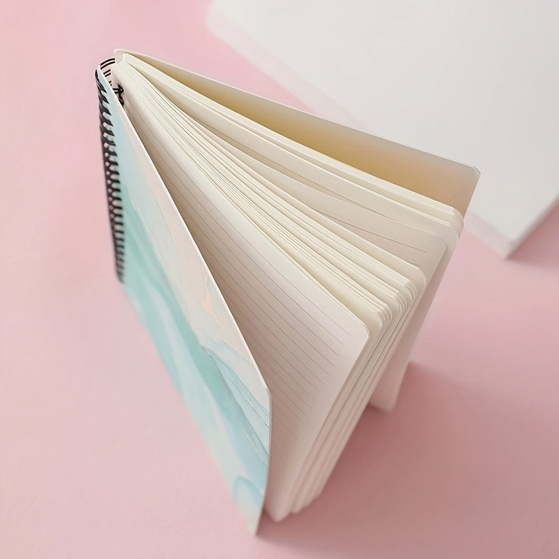 A5 Marble Page Texture Notebook 80 Sheets
