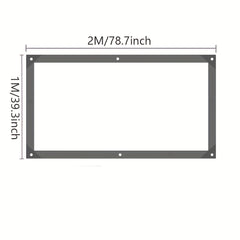 Waterproof PVC Tarp 100 G/M with Eyelets for Gazebo