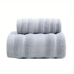 Soft Cotton Towel Set Quick Drying Absorbent Towels For Bathroom