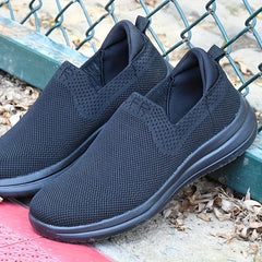 Men's Slip On Sneakers Comfy Non Slip Casual Soft Sole Shoes