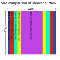 Orangutan Shower Curtain With 12 Hooks Animal Print Waterproof Durable Bath Curt