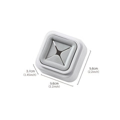 Adhesive Square Towel Holder Wall Mount Hook for Kitchen and Bathroom