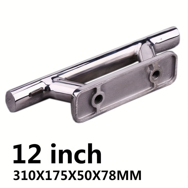 316 Stainless Steel 12 Square Base Plate Boat Dock Cleat