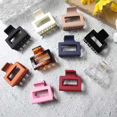 Matte Hair Claw Clip Strong Hold Grip Hair Jaw Clip For Thick Hair