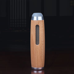 Mini Car Ashtray Wood Portable Smoking Ash Organizer