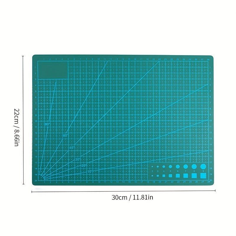A4 Self Healing Cutting Mat Three Layer Rubber Board for Crafts