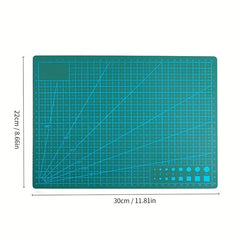 A4 Self Healing Cutting Mat Three Layer Rubber Board for Crafts