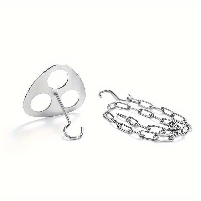 Portable Hanging Pot Holder Stainless Steel Bracket Camping